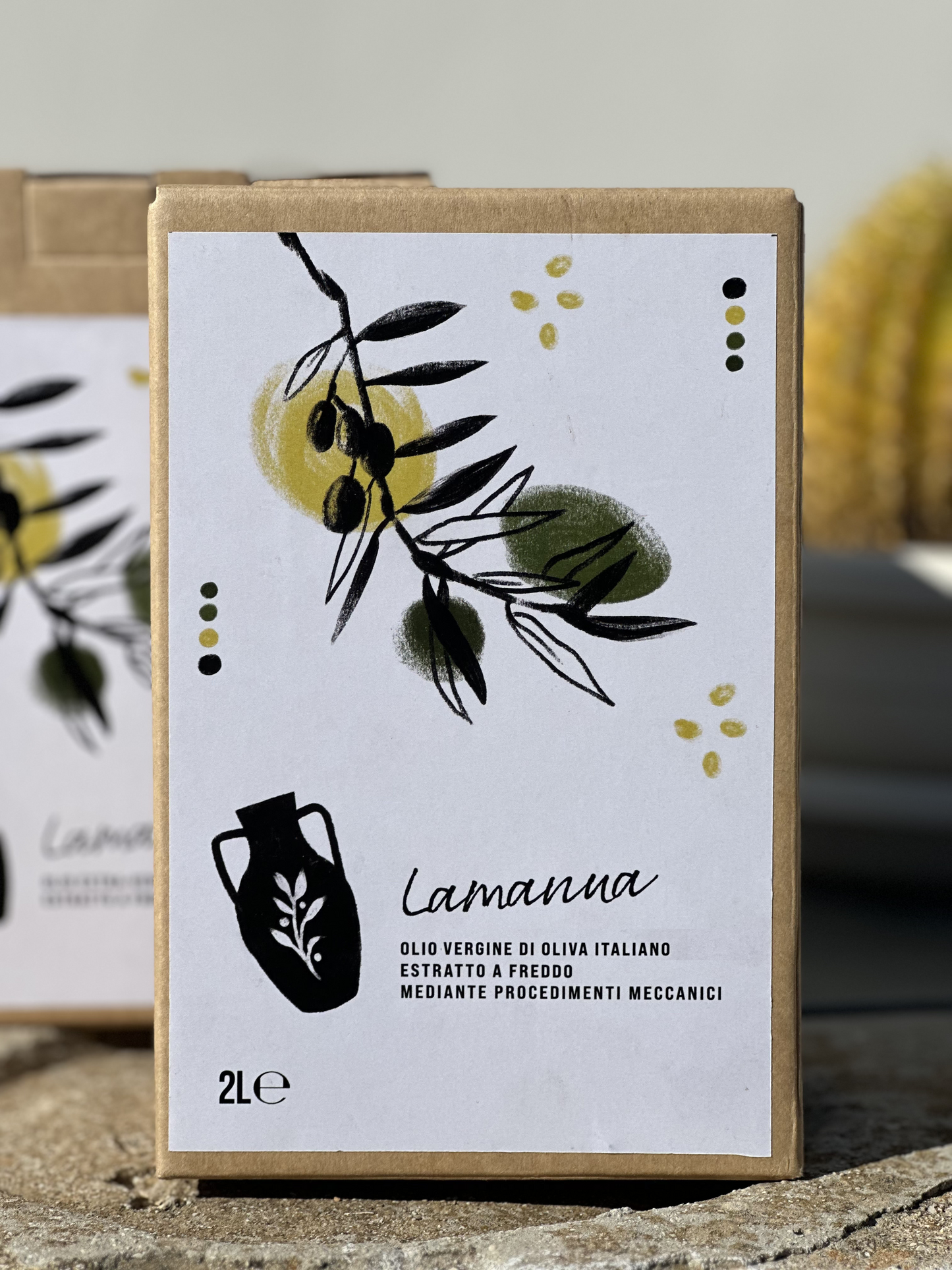 Olio vergine di Oliva Bag in box 2L